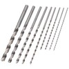 9Pcs Twist Drill Bit Extra Long High Speed Steel Drilling