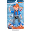 Blippi Talking Figure, 9-inch Articulated Toy with 8 Sounds and