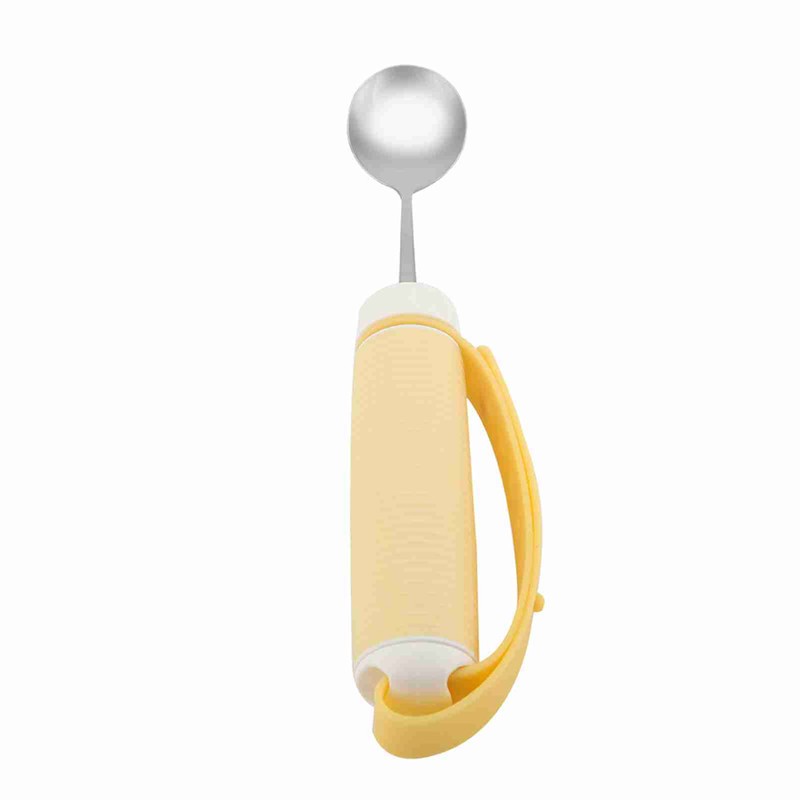 Disabled Patient Arthritis Elder Utensil Removable Flexible Rotating Eating Tablewares(Spoon)