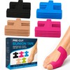 Bunion Tape, 32 Pcs Pre Cut Kinesiology Strips for Big