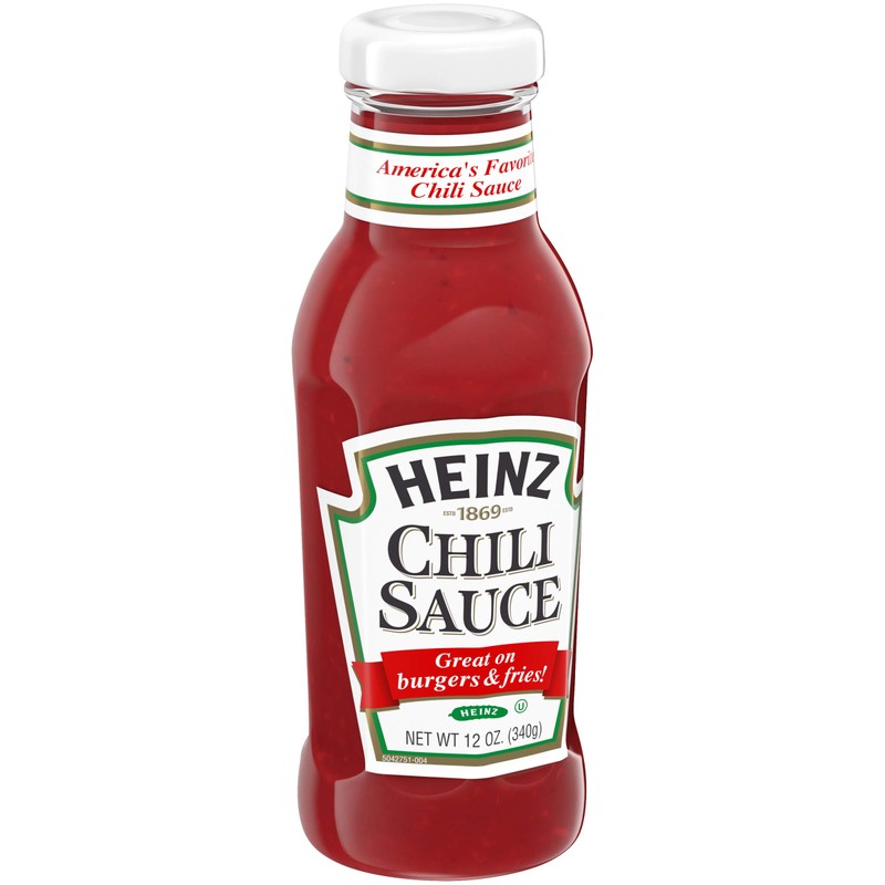 Heinz Chili Sauce (12 oz Bottles, Pack of 12)