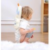 Baby Head Protector Cushion Backpack with 3 Baby Knee Pads