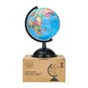 EXERZ 20cm World Globe Political Map - Dutch Map -