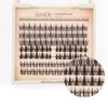 SIMER False Eyelashes 6-14mm Individual Lashes 4 Types Manga Lashes