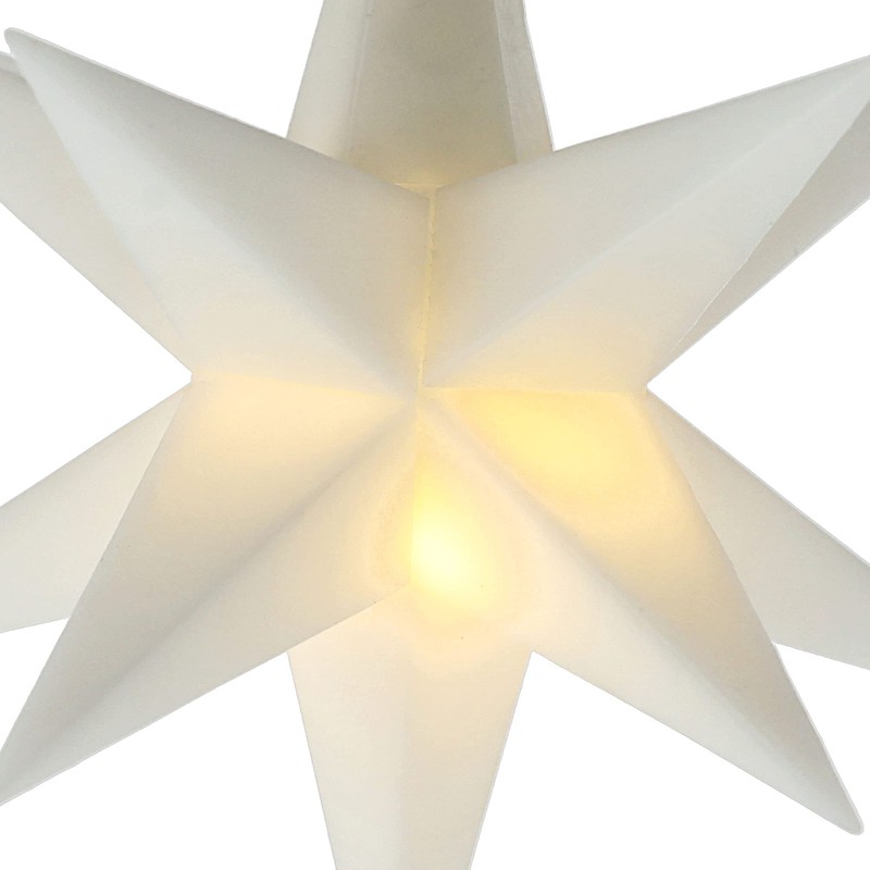 Cepewa Luminous Star 3D White 12 Prongs for Hanging |