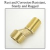 Brass Faucet Bathtub Adapter,Extension Bend Angle Kitchen Sink Adapter Shower