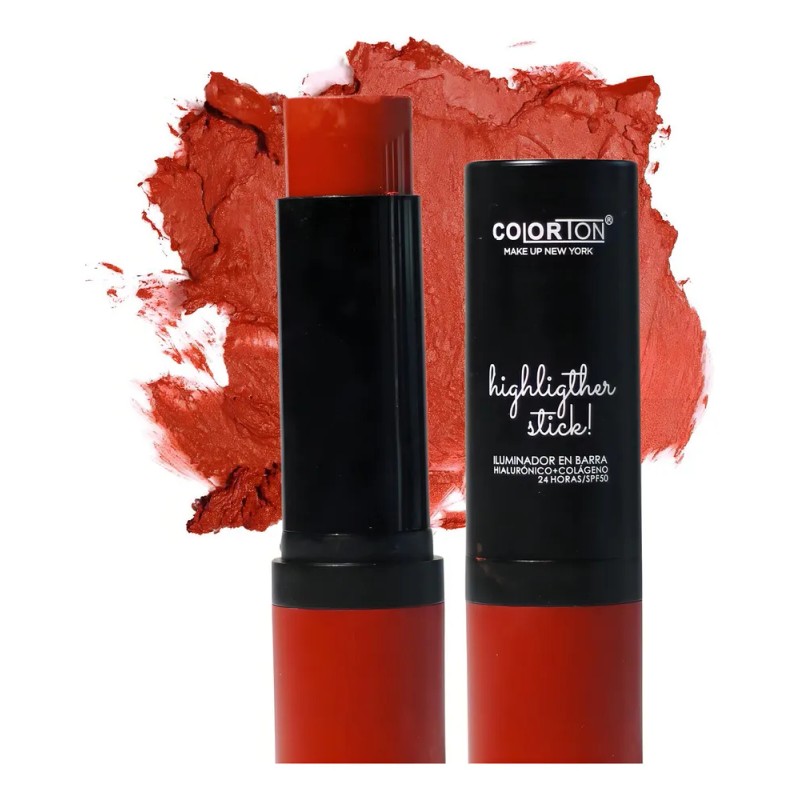 Rubor Barra Colorton Blush Stick SPF50 Ácido Hialurónico 7 Tan