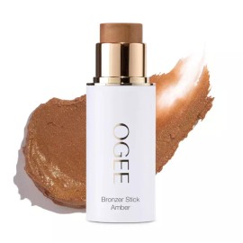 Ogee 오지 스컬프티드 페이스 스틱 AMber - SUN KISSED Bronze 인증 브론저 형광펜 메이크업 얼굴용 다목적 Ozy Sculpted Face Stick Amber - Sun Kissed Bronze Certified Bronzer Highlighter Makeup Multi-purpose for Face [AMBER - SUNKISSED BRONZE]