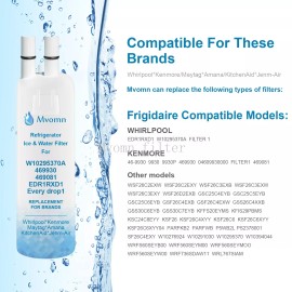 Mvomn 2Packs Kenmore 9081 469081 46-9930 Refrigerator &Water Filter US STOCK