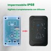 YYQ Outdoor Wireless Doorbell IP68 Large Strong Speaker LED Indicator