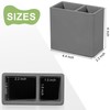 Diatomite Toothbrush Holder 2 Slots Tooth Brush Holder for Bathroom,