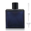 Yerpkefey 100ml/3.4 Oz Glass Spray Bottle Perfume Atomizer,Empty Travel Refillable