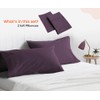 SGI Bedding 1000 TC Egyptian Cotton Queen Pillowcase - Plum