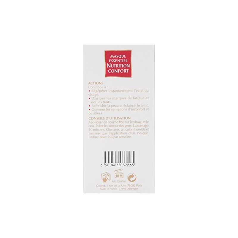 Guinot Mask Nutri Confort Facial Treatment, 1.7 Oz