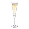 Dartington Crystal Sharon Champagne Flute Glasses(Pack of 2)
