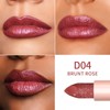 OULAC Infinite Glitter Lipstick, Diamond Lustre Pink Lipsticks with Shiny