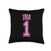 Zola Supporter Number 1 Biggest Fan Throw Pillow