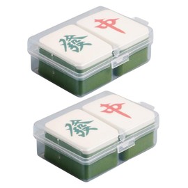 Ipetboom 4pcs Round Face Makeup Powder Puff Applicators Sponge Mahjong Style Beauty Tool for Loose Powder