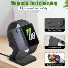 Cuifati Charging Station for Fit 3, Magnetic Charging Station with 3.3 Feet Long Charging Cable, Portable Charging Station, Only Compatible with Fit 3 Smartwatch (SM-R390)
