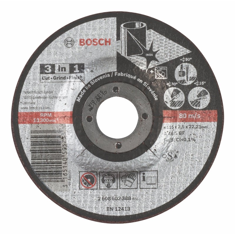 Bosch 2608602388 3-in-1 Cutting Disc
