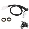 Universal Motorcycle Hydraulic Brake Light Switch Banjo Bolt - Hollow