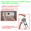 58mm Toilet Push Button,Toilet Button Dual Push,Flushing Toilet Button Toilet