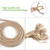 Twisted Manila Rope 1-1/2 in x 50 ft Natural Thick