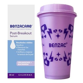 Post Breakout Serum 30ml + vaso de regalo. INNOVACION Fórmula suave con Bakuchiol Ayuda a eliminar manchas ocasionadas por acné con ¡Resultados visibles en 1 semana!