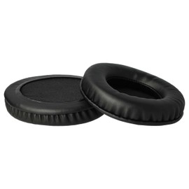 vhbw MD 86322 Ear Pads Ear Pads 4.9 cm 10.2 cm Compatible with Medion Erazer Gaming Headset Black