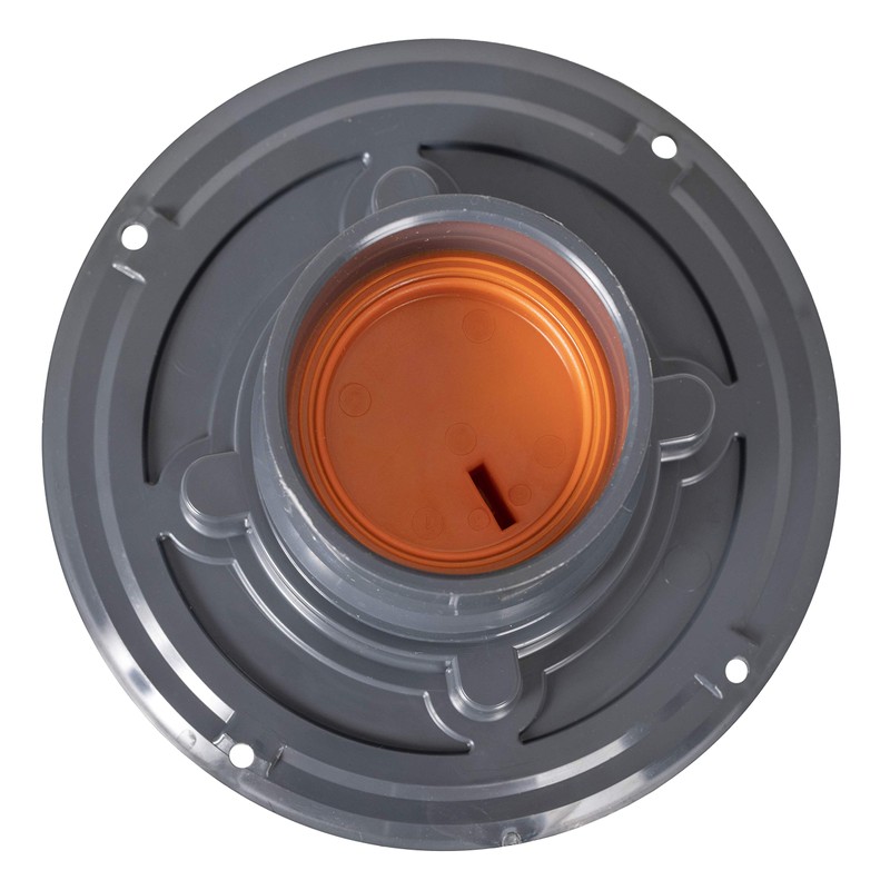 Goof Proof Shower SCB/Drain, 4” Square Shower Drain