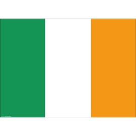 Place Mat Set – Ireland Flag – Pack of 10 – High-Quality Table Decoration 44 x 32 cm for Themed Parties or Irish Evenings