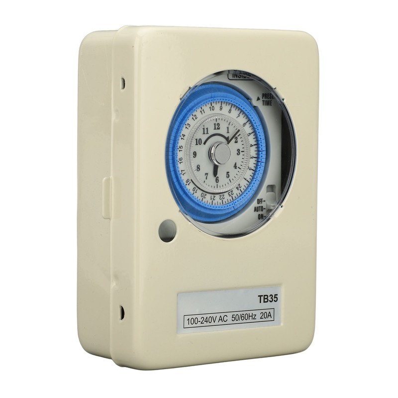 Mechanical Time Switch TB35N SPST 24 Hour 15 Minute Interval