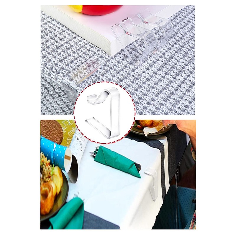 YFFSFDC Table Cloth Stop, Fixing Clip, Anti-Slip, Anti-Slip, Tablecloth, Tablecloth