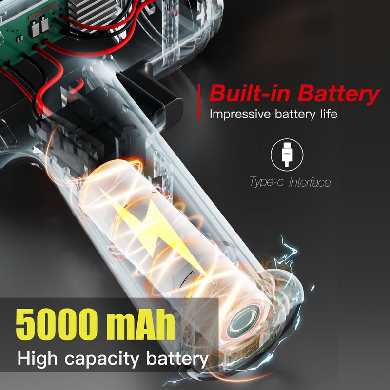 200W Cordless USB Rechargeable Plastic Welder,Plastic Welding Kit with 400PCS