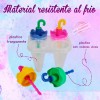 J.H. Company Molde Para Paleta Hielo Sombrilla 4 Paletas Helado