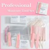 Set of 50 Disposable Nail Set for Artificial Fingernails, 50