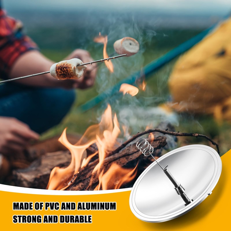 Maitys 2 Pcs Solar Fire Starter Solar Spark Lighter Camping