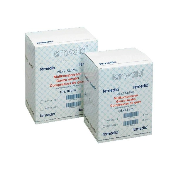 Holthaus Medical Gauze Temedia, Compress Gauze Sterile Mulla Cover F,