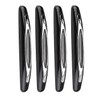 Acouto Protector de Borde de Puerta, 4pcs PVC Guardabarros Recorte