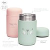Suavinex 303515 - Baby Food Thermal Flask, Blue