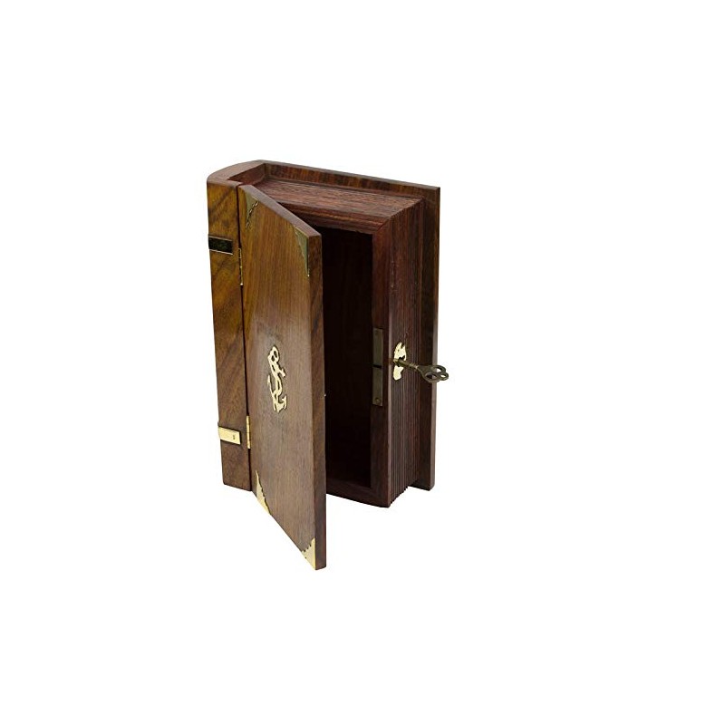 Naval style Book Box with Lock