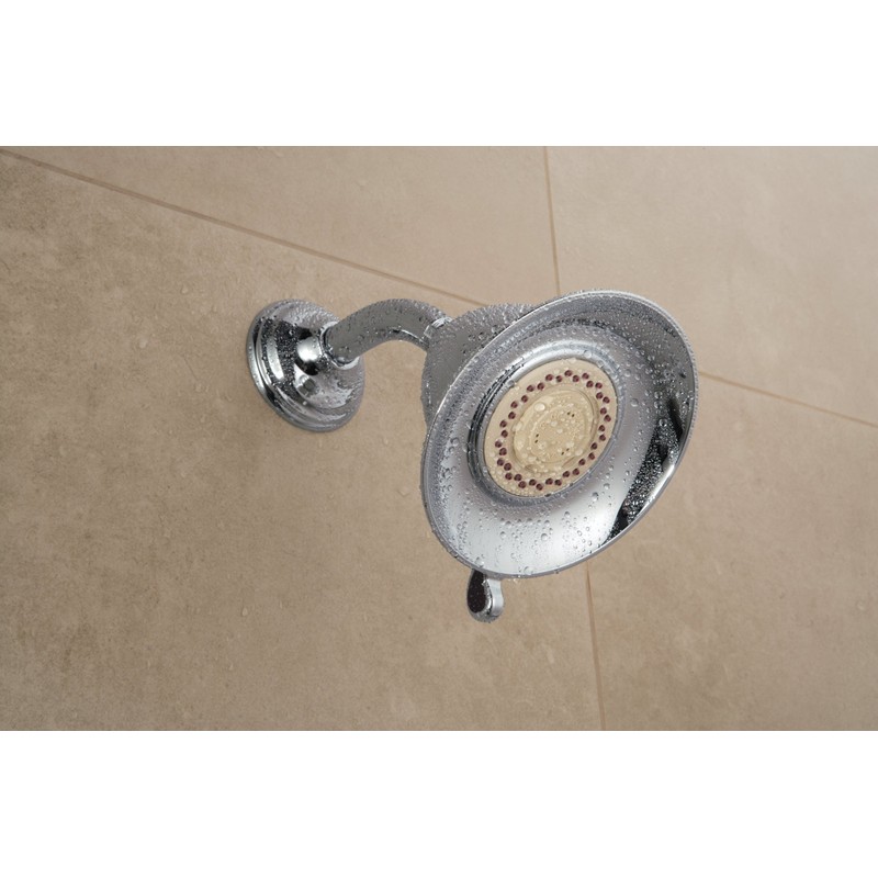 Delta Faucet 3-Spray Touch-Clean Shower Head, Chrome RP34355