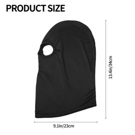 Pukavt 3 Hole Balaclava Ski Mask for Men Women, Thin Full Face Mask for Motorcycle Bike Hunting Cycling Skiing Cap Red
