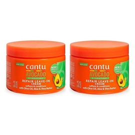 Cantu Avocado Hydrating Leave-in Conditioning Cream 340g 2pcs / 칸투 아보카도 하이드레이팅 리브인 컨디셔닝 크림 340g 2개