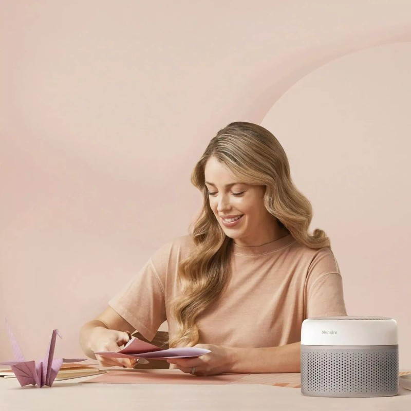 Bionaire - Air Purifier for Desk, 360 Air Purifier True