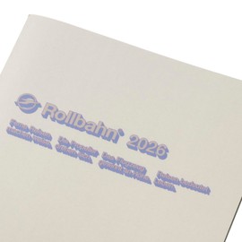 [Delphonics Notebook 2026 Version/Starts October 2025] Rollbahn Note Diary Drop B6 Schedule Book, Monthly (White)