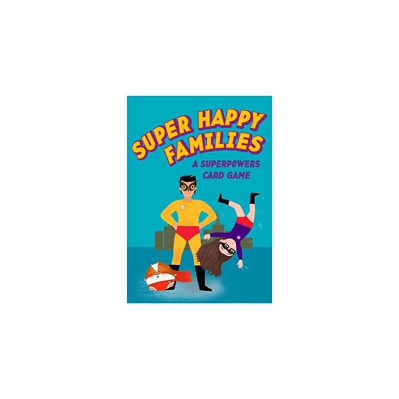 Superhero Families: A Superpowers Go Fish Game
