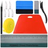 FOSHIO Wallpaper Smoothing Tool Kit, Red Hard Squeegee, 11.5 Inch