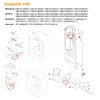 W11251749 Freezer Light Bulb Replacement for Whirlpool Kenmore Amana Refrigerator