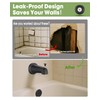 OrgCreator Tub Spout Cover Ring with Seal Back Hole Cover